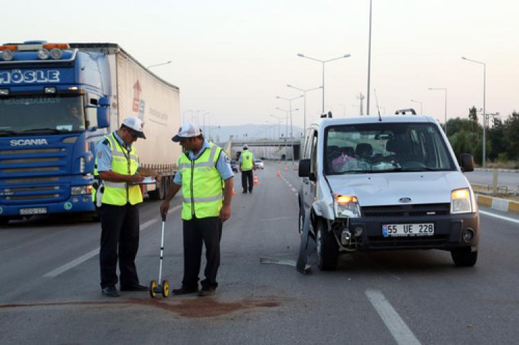 Aracın çarptığı bisikletli çocuk öldü