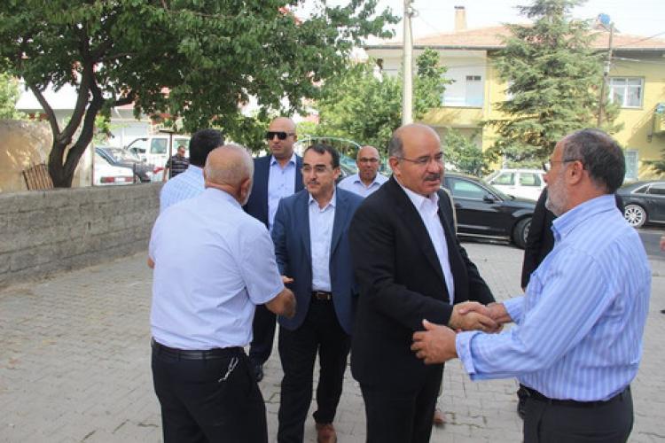 Eski bakanlardan Kapusuz’a taziye ziyareti