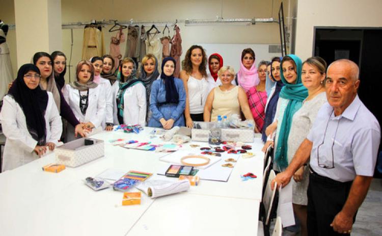 İranlı hazır giyimciler kurs için geldi