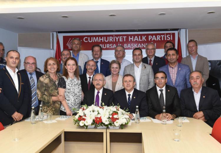 CHP lideri Bursa'da