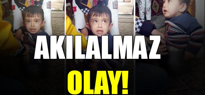 Akıl almaz olay!