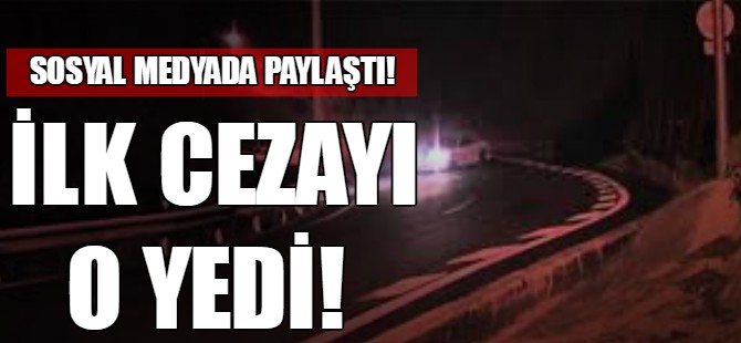 İlk cezayı o yedi!