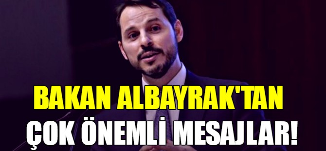 Bakan Albayrak'tan çok önemli mesajlar!