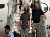 Serbest bırakılan işçiler İstanbul'da