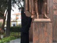 Atatürk Anıtı'na saldırmıştı...