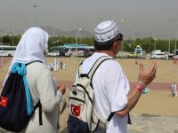Hacı adayları hac provasını tamamladı