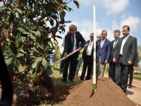 Bakan Kutbettin Arzu, EXPO 2016 alanına ağaç dikti