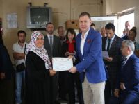 Bursalı kadın çiftçiler, sertifikalarını aldı