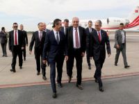 Türkeş, Denktaş'ın kabrini ziyaret etti