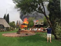 Güney Afrika’da 20 villa kül oldu