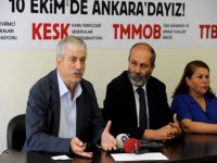 DİSK, KESK, TMMOB ve TTB ortak 'Barış ve Demokrasi' mitingi düzenleyecek