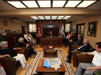 BAŞKON yönetiminden Başkan Yaşar’a ziyaret