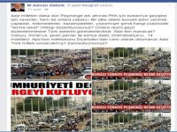 'Türk milleti, Diyarbakır’da Apo’nun mektubunun okutulmasını unutmayacak'