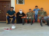 Jandarmadan şehit aileleri ve gazilere bayram ziyareti