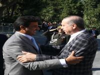 Erdoğan, Katar Emiri Şeyh Temim ile görüştü
