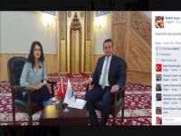 AKP'li başkan camiden canlı yayın yaptı