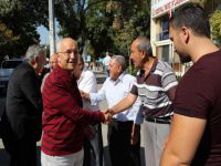 Yenimahalle Belediye Başkanı Yaşar, vatandaşlarla bayramlaştı