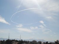 Jetler Yüksekova semalarına hilal çizdi