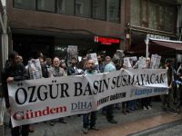 "Bu ülkede basın özgürlüğü yok"