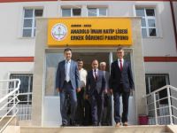 Kaymakam Tanrısever erkek öğrenci pansiyonunu inceledi