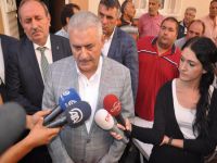 Binali Yıldırım, şehit ailesini ziyaret etti