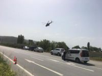Bursa'da helikopterler destekli denetim