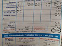 Bursa'da su faturaları el yakıyor