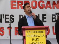 'Hoşgelmedin Erdoğan' protestosu