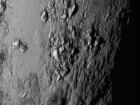 Plüton’un kalbine ait yakın çekim fotoğraf