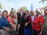 Kılıçdaroğlu, köylüleri ziyaret etti