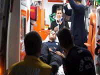 Mitingden dönen polisler kaza yaptı: 25 yaralı