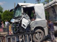 Bursa'da trafik kazası!