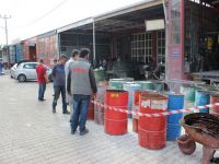 Çanakkale'de varil patladı, 1 kişi yaralandı