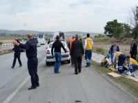 LPG yüklü tanker kaza yaptı