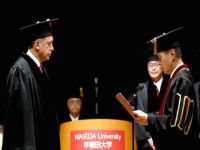 Erdoğan'a Waseda Üniversitesi'nden fahri hukuk doktorası