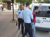 Bursalı öğrenci okula satırla geldi