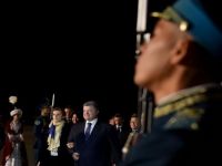 Poroşenko, Astana’da Kazakistan Başbakanı Masimov ile görüştü