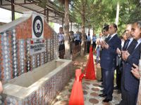 Amasya Emniyet Müdürlüğü şehit başkomiser adına çeşme yaptırdı