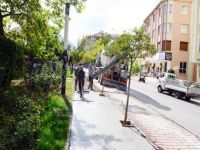 Isparta'da yürüyüş yolu ve çocuk oyun alanları kauçukla kaplanacak