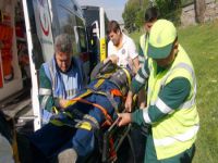 Belediye otobüsü kaza yaptı: 7 yaralı