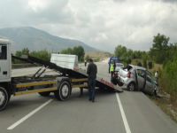 Çankırı'da kaza: 1 ölü, 1 yaralı