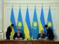 Nazarbayev: Ukrayna’da barışın sağlanacağından ümitliyim