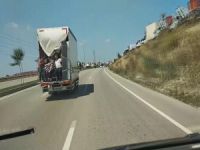 Bursa’da tehlikeli yolculuk
