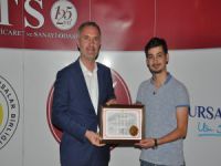Bursa'da vergi rekortmenleri ödüllendirildi