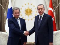 Niinistö Cumhurbaşkanlığı Sarayı'nda