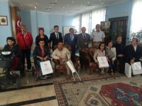 Dereceye giren engelli sporcular ödüllendirildi
