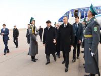 Aliyev, Kazakistan'a gitti