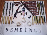 Şemdinli’de silah ve mühimmat ele geçirildi