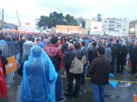 Davutoğlu: Meydanları teröristlere bırakmayız diyen var mı?