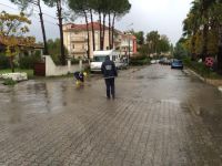 Muğla'da şiddetli yağmur etkili oldu